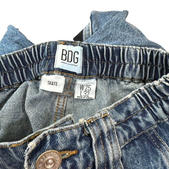 Urban Outfitters BDG Women’s Wide Leg Cargo Jeans Size 4 (W25 L32) Skate Fit - Picture 5 of 5